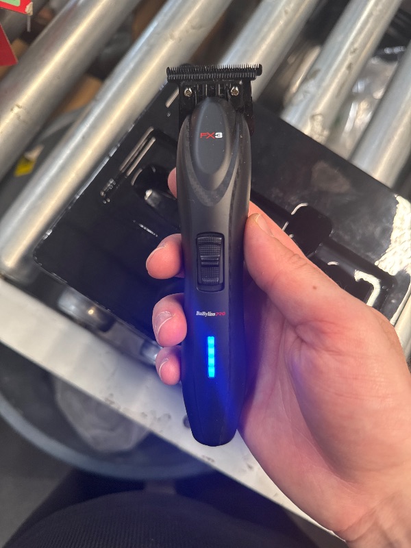 Photo 1 of (POWERS ON BUT DONES'T FUNCTION) BaBylissPRO Barberology Hair Trimmer For Men FXX3TB FX3 Professional High-Torque Outlining Trimmer & Electric Razor