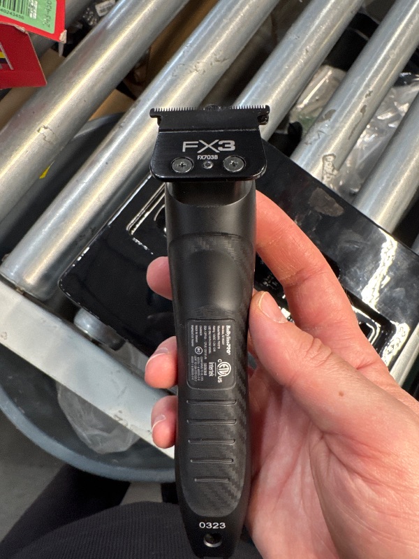 Photo 1 of (POWERS ON BUT DONES'T FUNCTION) BaBylissPRO Barberology Hair Trimmer For Men FXX3TB FX3 Professional High-Torque Outlining Trimmer & Electric Razor
