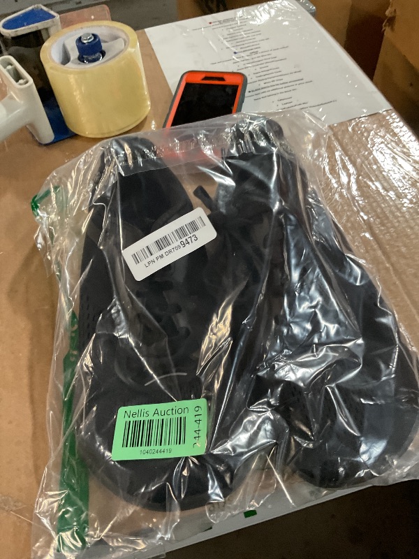 Photo 1 of WHITIN Mens Zero Drop Wide Toe Box Road Running Shoes Width Tennis Athletics Size 8 Lightweight Sports Logging Walking Hiking Workout Training Male Black 41