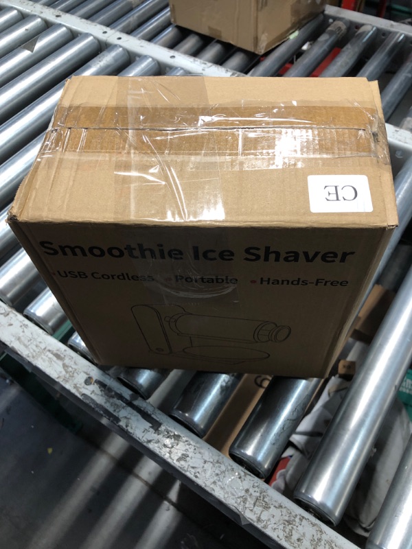Photo 1 of ** (PARTS) (MISSING POWER CORD) mokero Shave Ice Machine Slushie Maker Dash Shaved Snow Cone Machines Rechargeable Electric Ice Cream Crusher Maker for Home Outdoor Party