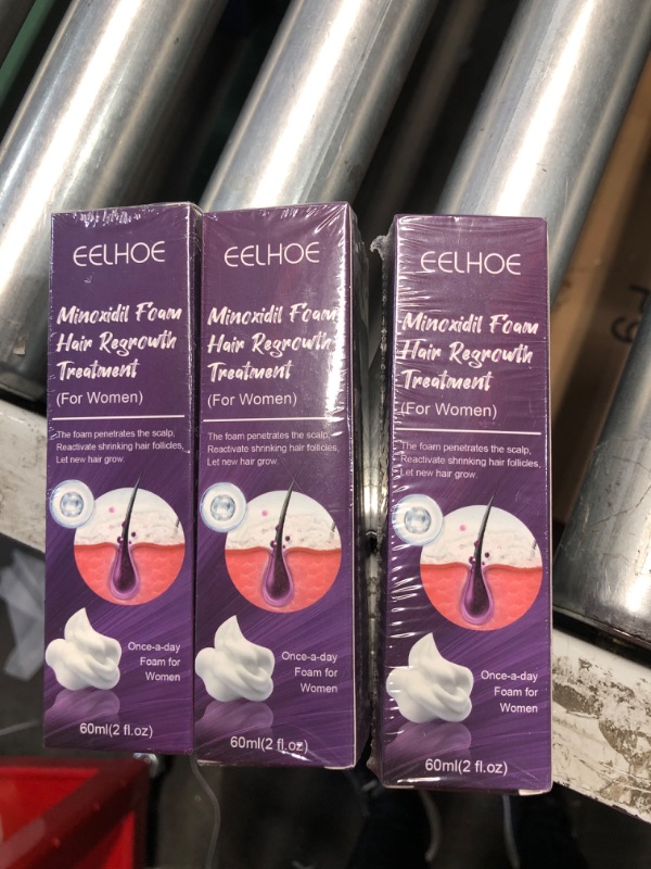 Photo 1 of (See all images) Minoxidil Foam Hair Regrowth treatment (for women)