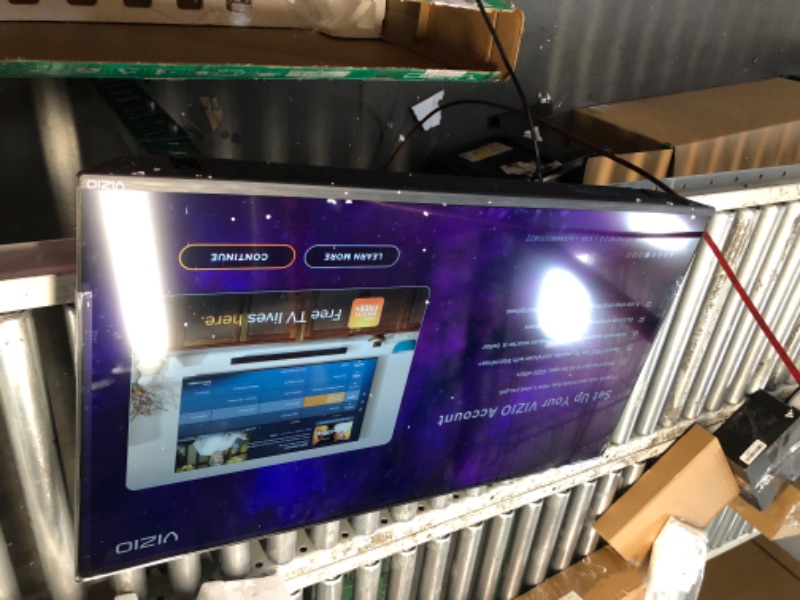 Photo 1 of ***DAMAGED - SCRATCHED - SEE PICTURES - MISSING REMOTE***
VIZIO 40-inch Full HD 1080p Smart TV with DTS Virtual: X, Alexa Compatibility, Google Cast Built-in, Bluetooth Headphone Capable, (VFD40M-08 New)