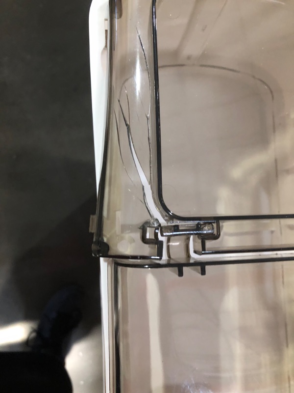 Photo 1 of ***DAMAGED - TOP CRACKED - SEE PICTURES***
amusediy Slim Narrow Bathroom Cabinet - Waterproof Plastic, Multilayer Mobile Locker - For Slim Line Gap/Beside Toilet Storage