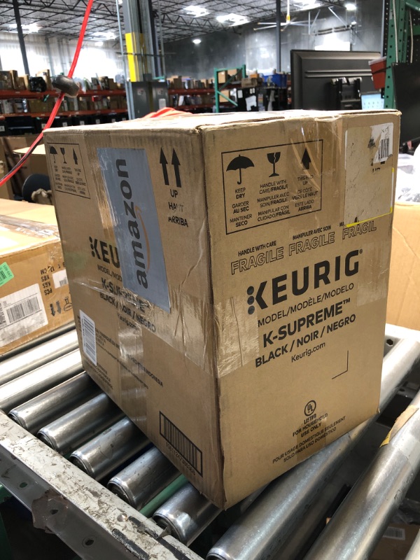 Photo 1 of   (USED/FAIR) (NO SIGNS OF POWER) (PARTS) Keurig K-Supreme Single Serve K-Cup Pod Coffee Maker, MultiStream Technology, 4 Brew Sizes, 66oz Dual-Position Removable Reservoir, Black