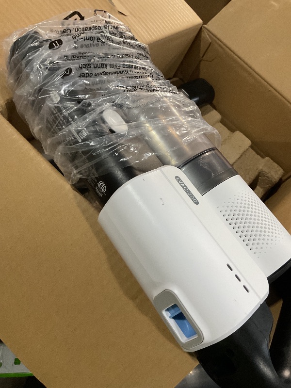 Photo 1 of (Used)LEVOIT Cordless Vacuum Cleaner, Stick Vac with Tangle-Resistant Design, Up to 50 Minutes, Powerful Suction, Rechargeable, Lightweight, and Versatile for Carpet, Hard Floor, Pet Hair, LVAC-200