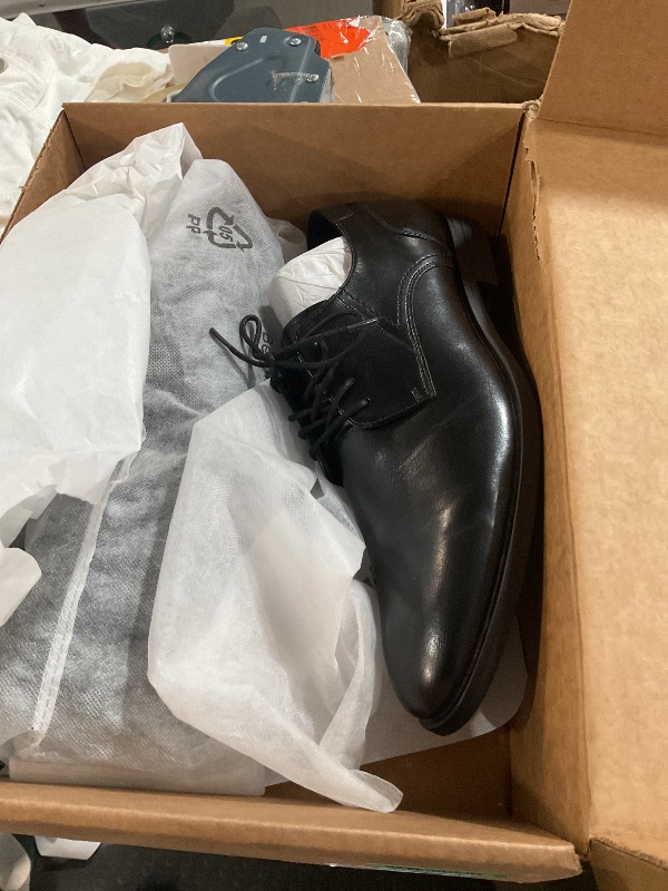 Photo 1 of Mens Formal Oxford Dress Shoes, Lace Up Business Derby Shoes with Comfortable Lining Black, Size- 13M
