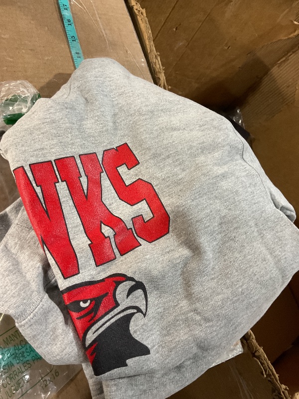 Photo 1 of ***(STOCK PHOTO FOR REFERENCE ONLY/ COLOR GREY)***
Bozeman Hawks Pullover Hoodie Size small