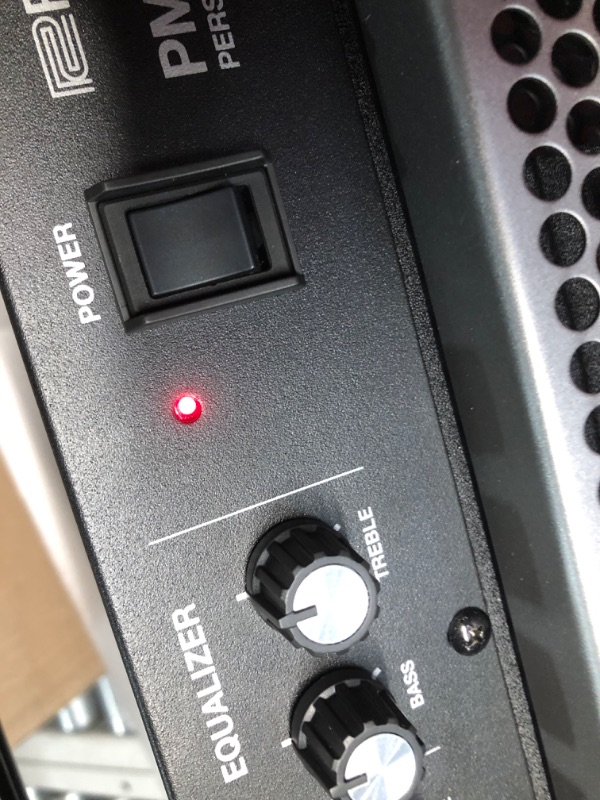 Photo 1 of ***PARTS ONLY - USED - POWERS ON - UNABLE TO HEAR SOUND - UNABLE TO TEST FURTHER - SEE PICTURES***
Roland PM-200 Compact Electronic V-Drum Set Monitor, 180-Watt