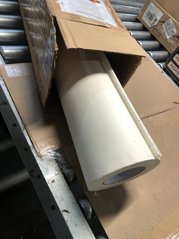 Photo 1 of ***(MINOR DAMAGE/ SEE NOTES)***
Paper Transfer Tape for Vinyl, 36 inch x 300 feet, Medium-High Tack Application Tape with Layflat Adhesive for Vinyl Letters, Decals, and Graphics