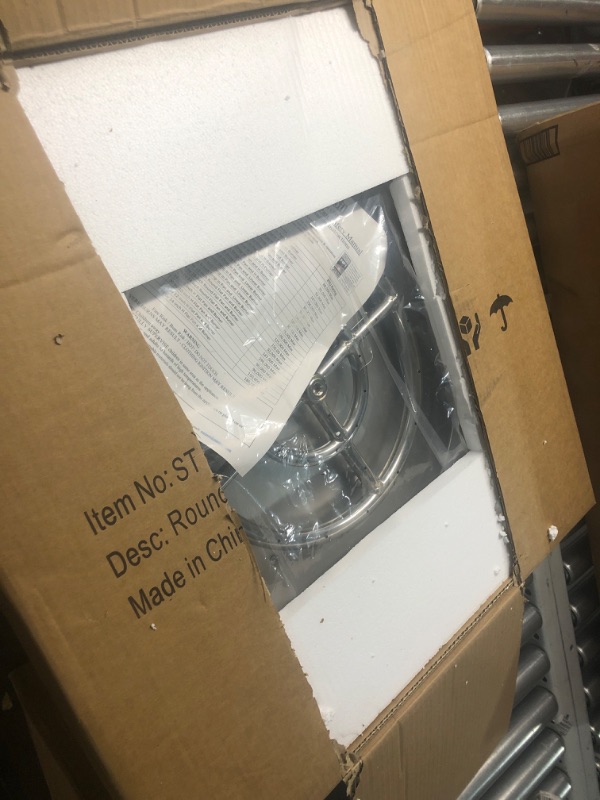 Photo 1 of Stanbroil 19 Inch Round Fire Pit Ring Burner, Drop in Firepit Pan Inserted - 304 Stainless Steel Propane Gas DIY Fire Pit for Patio, BTU 92,000 Max