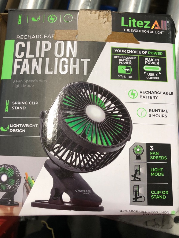 Photo 1 of  LitezALL fan