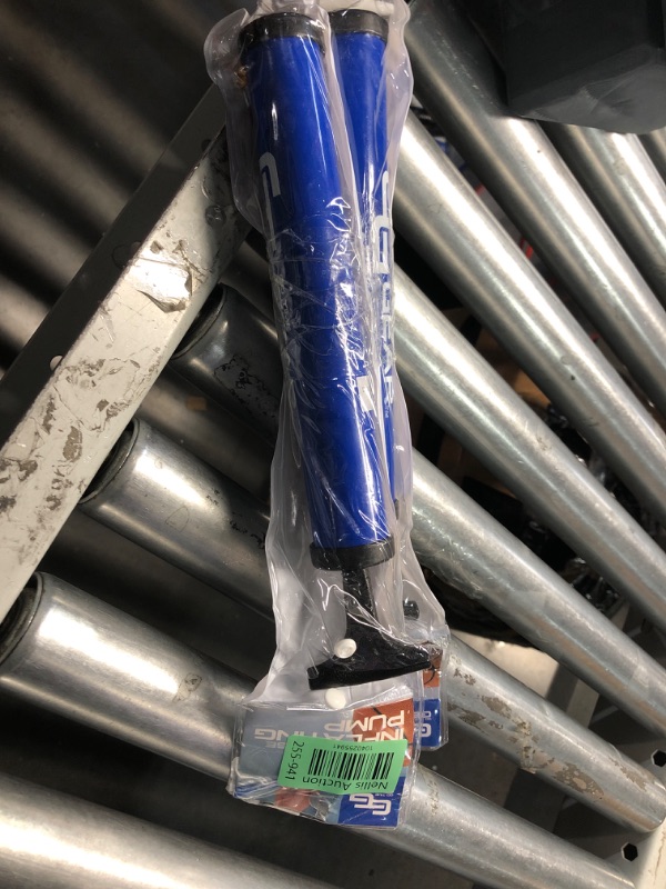Photo 1 of  **** 2 pack ***Go Time Gear Inflating Ball Pump
Be prepared with the Go Time Gear ball pump. It easily fits into your gym bag or locker, so when you grab that ball, if it is a little low on pressure, this 12"ball pump will get you playing in seconds.