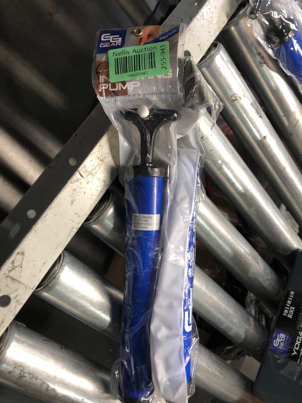 Photo 1 of  **** 2 pack ***Go Time Gear Inflating Ball Pump
Be prepared with the Go Time Gear ball pump. It easily fits into your gym bag or locker, so when you grab that ball, if it is a little low on pressure, this 12"ball pump will get you playing in seconds.