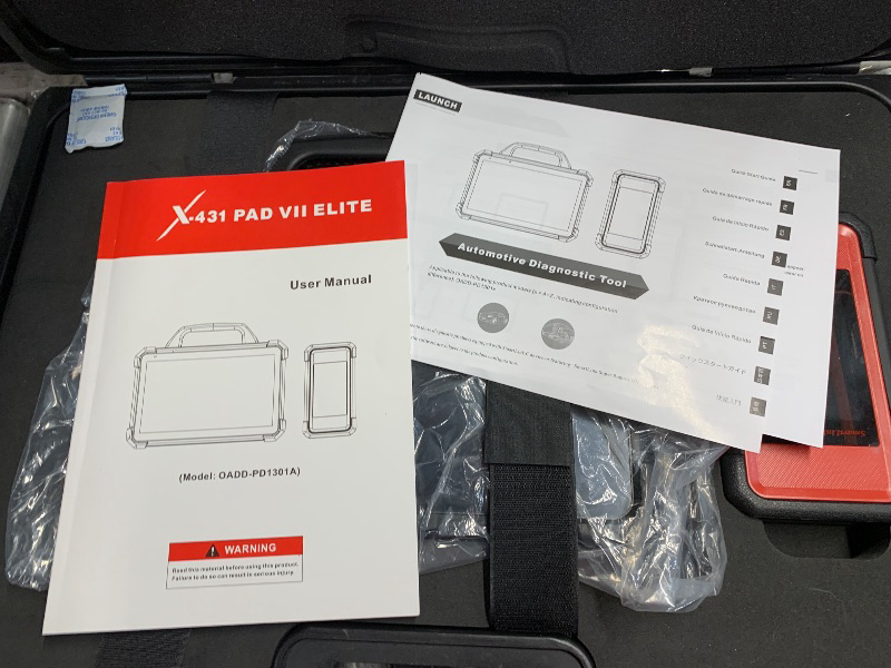 Photo 1 of (THIS ITEM CANNONT BE ACTIVATED) (MANUFACTURE LOCKED) (PARTS) LAUNCH X431 PADVII, 2025 Full Function Scanner, ECU Programming for 30 Brands, HD Trucks, EVs, MotorCycles Scan,Topology Map, 60+Service,Online Coding, Bidirectional Scan Tool with J2534//D-PDU