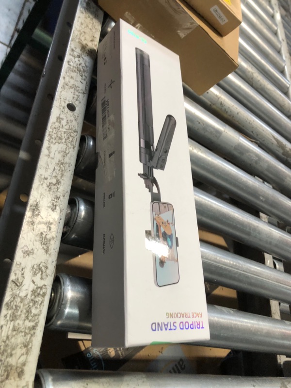 Photo 1 of 70-inch Auto Face Tracking Tripod 360 Rotation with Stand,Android and iPhone Tripod Holder with Remote and Gesture Control, Built-in Tracking Camera Selfie Stick for Vlog Video Recording Tiktok