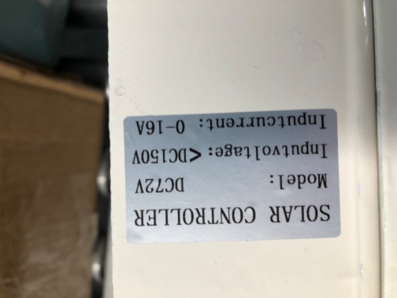 Photo 1 of ***DAMAGED - INCOMPLETE - SEE COMMENTS*** ***PARTS ONLY*** ***NON REFUNDABLE*** 
PWS Solar Powered Swimming Pool Pump, 72VDC, 1.6HP, 62ft, 136GPM, Solar Water Pump with MPPT Controller, Suitable for Salt Water, JP31-19/1200
