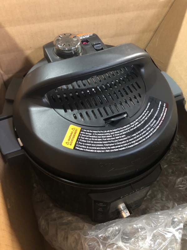 Photo 1 of (used)(see all images)Instant Pot Pro 10-in-1 Pressure Cooker, Slow Cooker, Rice/Grain Cooker