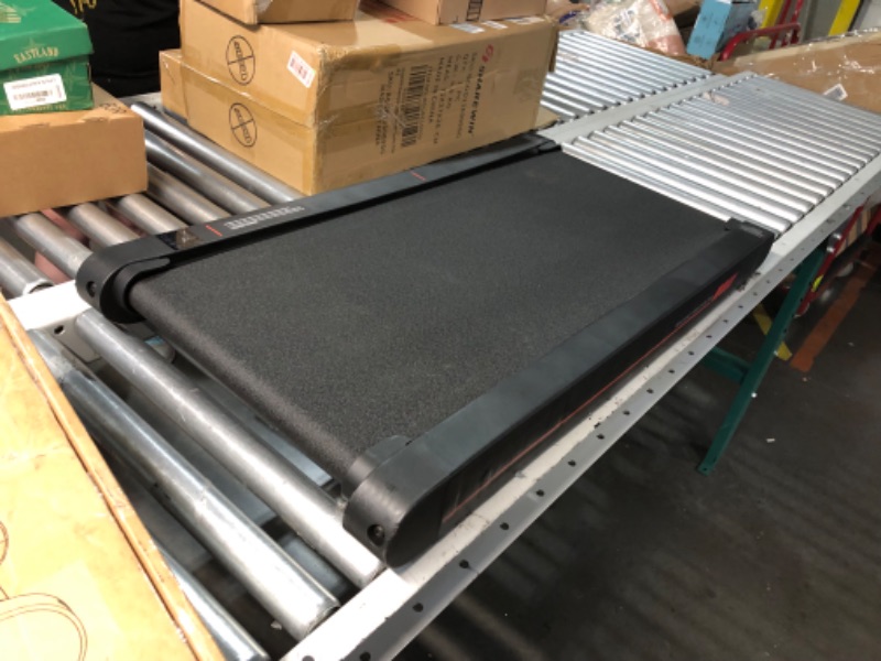 Photo 1 of ***USED - NO POWER CORD - REMOTE - UNABLE TO TEST - SEE PICTURES***
Walking Pad Treadmill with APP, 3 in 1 Under Desk Treadmill, 2.5HP Low Noise Walking Vibration Pad with Remote Control,Portable Treadmills for Home Office, Red