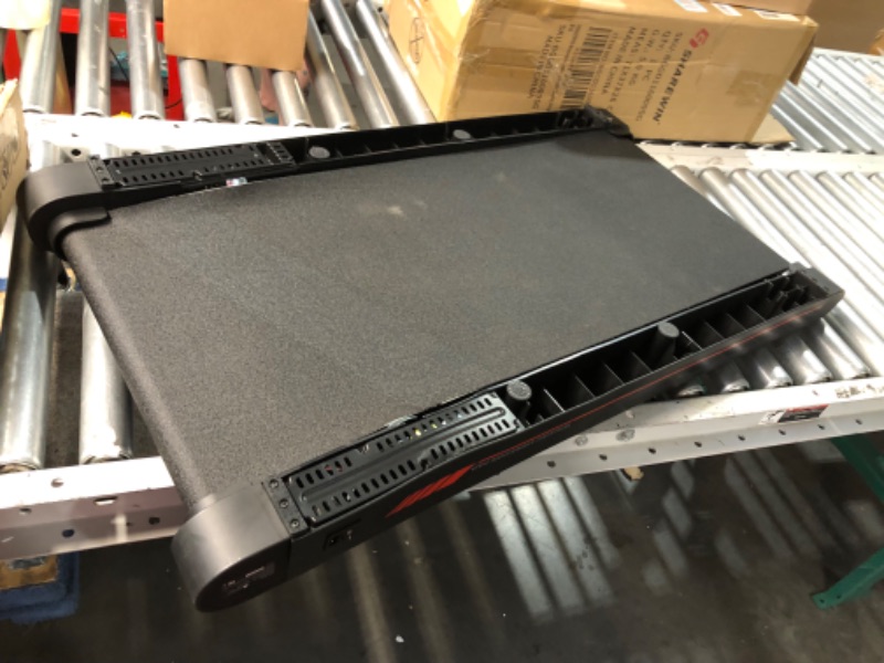 Photo 1 of ***USED - NO POWER CORD - REMOTE - UNABLE TO TEST - SEE PICTURES***
Walking Pad Treadmill with APP, 3 in 1 Under Desk Treadmill, 2.5HP Low Noise Walking Vibration Pad with Remote Control,Portable Treadmills for Home Office, Red