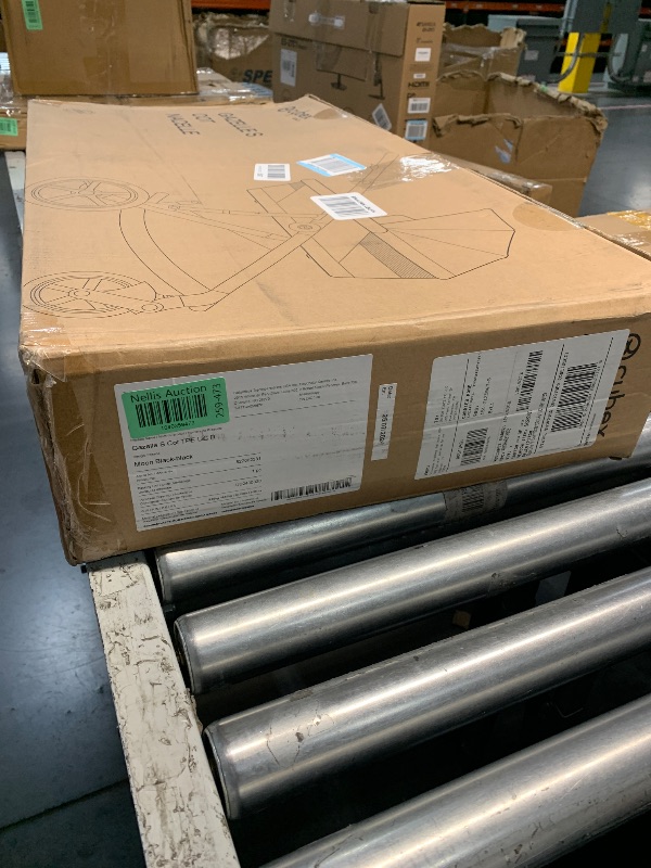 Photo 1 of (Sold for parts)(Used)(incomplete)Cybex Gazelle S 2 Cot Baby Bassinet - Easy-Carry Ergonomic Handle, Sun Canopy & Spacious, Cozy Interior, Compatible Gazelle S 2 Stroller, Moon Black