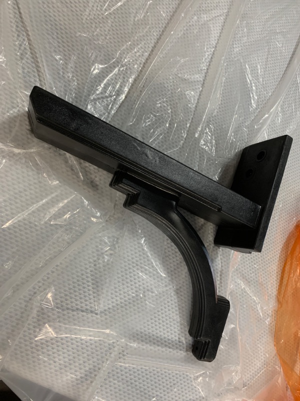 Photo 1 of (NO BOX OR BAG) (MISSING ALL HARDWARE AND ACCESSORIES) Arm Kit Replacement for Deluxe Post for 2 Mailboxes, Black