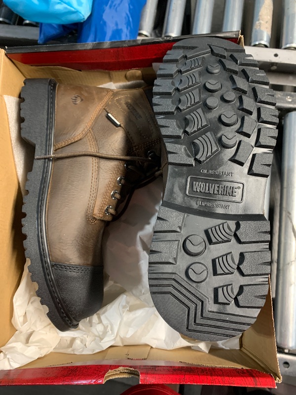 Photo 1 of  WOLVERINE RIG ST WP STEEL TOE BOOTS SIZE 9