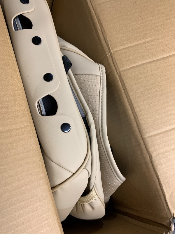 Photo 1 of ***(NO RETURNS OR REFUNDS/ FOR PARTS ONLY/ MISSING PARTS)***
Coverado Universal Seat Covers Front, 2-Pack Universal Seat Covers for Cars, Waterproof Nappa Leather Car Seat Covers with Head Pillow, Auto Protectors Fit for Most Sedans SUV Pick-up Truck-Beig