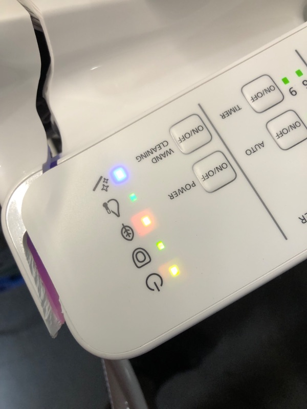 Photo 1 of ***PARTS ONLY - MAJOR DAMAGE - SEE COMMENTS***
TOTO SW3074#01 WASHLET C2 Electronic Bidet Toilet Seat with PREMIST and EWATER+ Wand Cleaning, Elongated, Cotton White