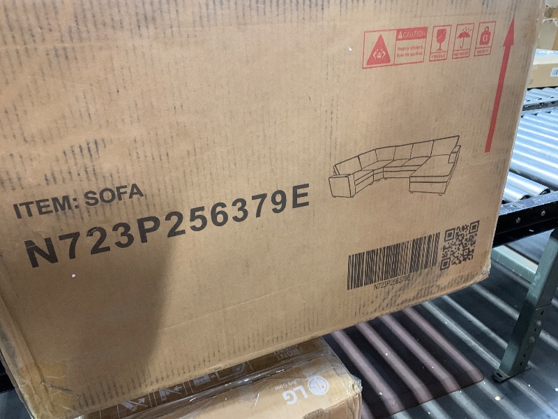 Photo 1 of ****BOX 1 OF 5 STOCK IMAGE FOR REFERENCE - ONLY ONE SECTION - E**
Sectional Sofa Gray