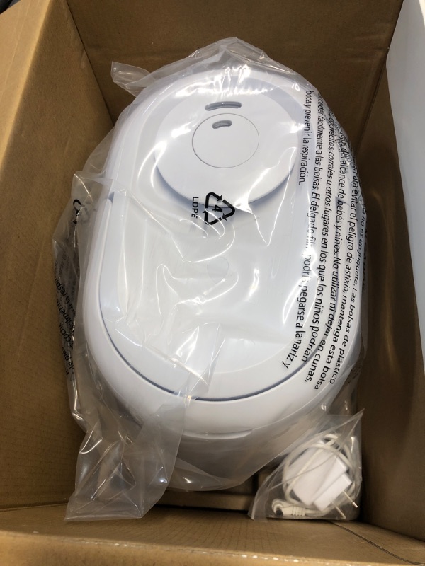 Photo 1 of (MISSING POWER CORD) (UNTESTED) Frida Baby 3-in-1 XL Top Fill Humidifier for Bedroom, Allergy Relief, 6L Tank Cool Mist Humidifier for Large Rooms + Diffuser, Nightlight, Auto Shut-Off, Quiet, Carry Handle, Essential Oil Diffuser