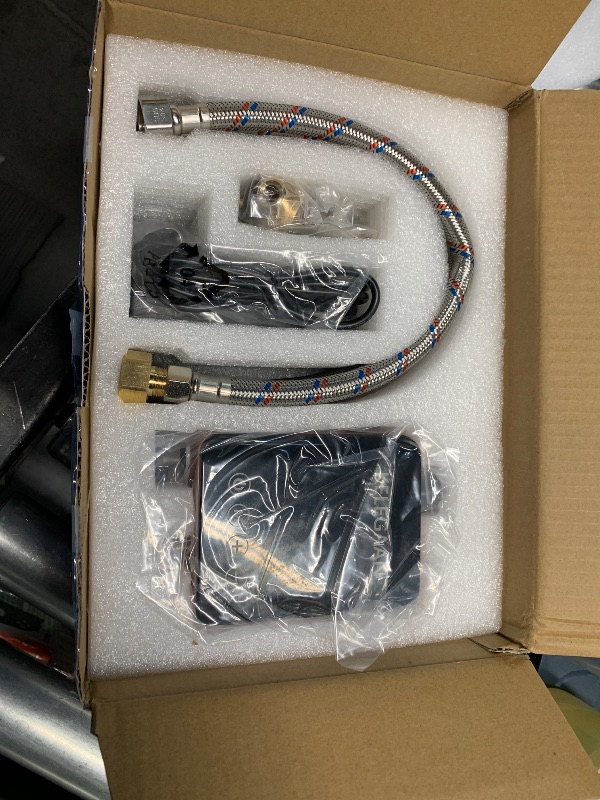 Photo 1 of ***For Parts Only***nonfunctional***Major damage *** Screen is popped out ** Will leak**
Digital Smart Instant Hot Water Recirculating Pump Kit, Touchscreen Under-Sink System, Built-in Thermostat Timer, Ultra-Quiet, Includes 16-inch Supply Line and Full I