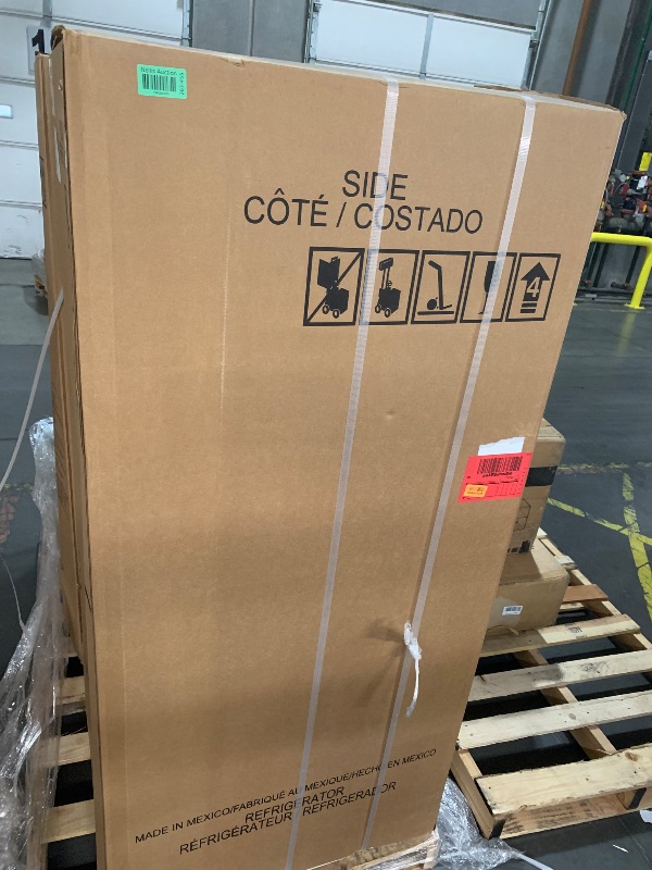 Photo 1 of ***FACTORY SEALED******TRUCK/TRAILER PICKUP ONLY***Winia WTE21GSWMD 21 Cu. Ft. Top Mount Refrigerator With Factory Installed Ice Maker - White