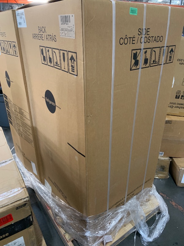 Photo 1 of ****TRUCK/TRAILER PICKUP ONLY***PRE OPENED, APPEARS UNUSED/NEW****
Winia WTE21GSWMD 21 Cu. Ft. Top Mount Refrigerator With Factory Installed Ice Maker - White