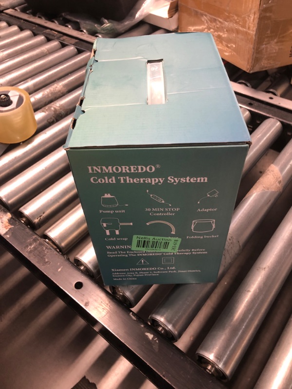 Photo 1 of *USED MISSING PIECES*Inmoredo Cold Therapy Machine, Programable Ice Therapy Machine, for Knee Replacement, Post-Surgery Recovery, ACL, Pain Relief, for Sports Injuries, Sprains, Reduce Swelling, Knee Pad