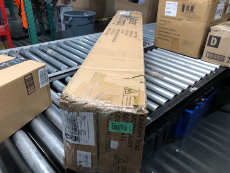 Photo 1 of MASTERCANOPY Durable Ez Pop-up Canopy Tent with Roller Bag (12x12