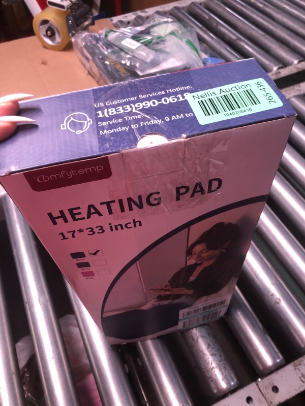 Photo 1 of (used) Comfytemp Heating Pad for Back Pain Relief - FSA HSA Eligible Extra Large Heating Pad XXL, Birthday Gifts for Women Mom Her Wife