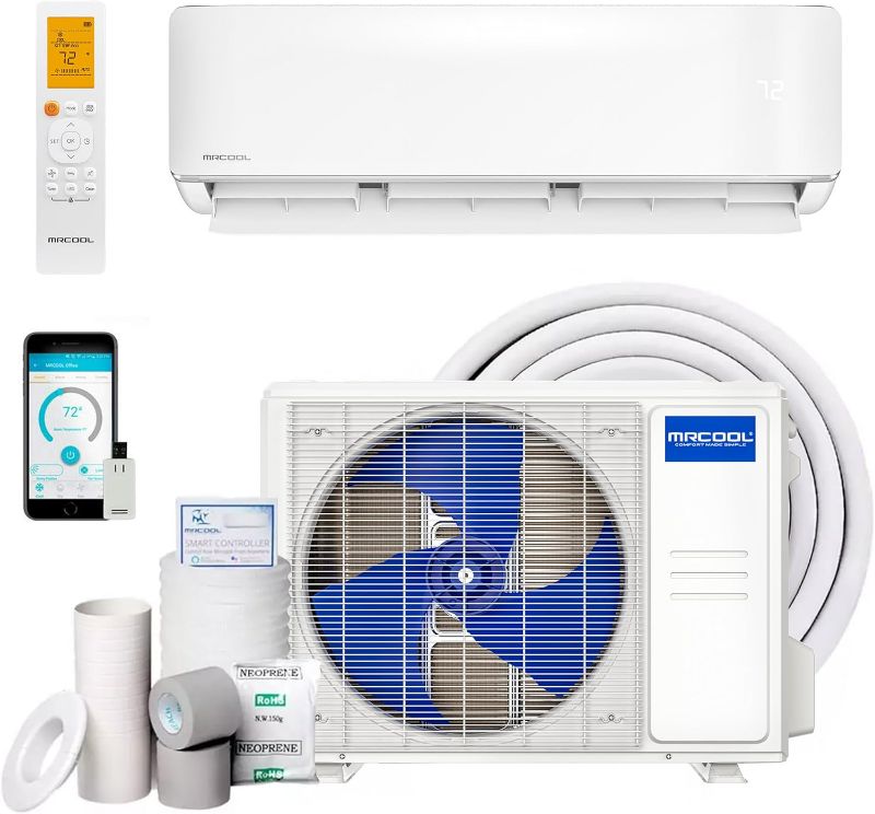 Photo 1 of (PARTS NOT A COMPLETE SET) (INDOOR UNIT NOT INCLUDED) (OUTDOOR UNIT ONLY- PARTS) MRCOOL 9,000-BTU 115V Ductless Mini Split Air Conditioner & Heat Pump, AC/Heating System
