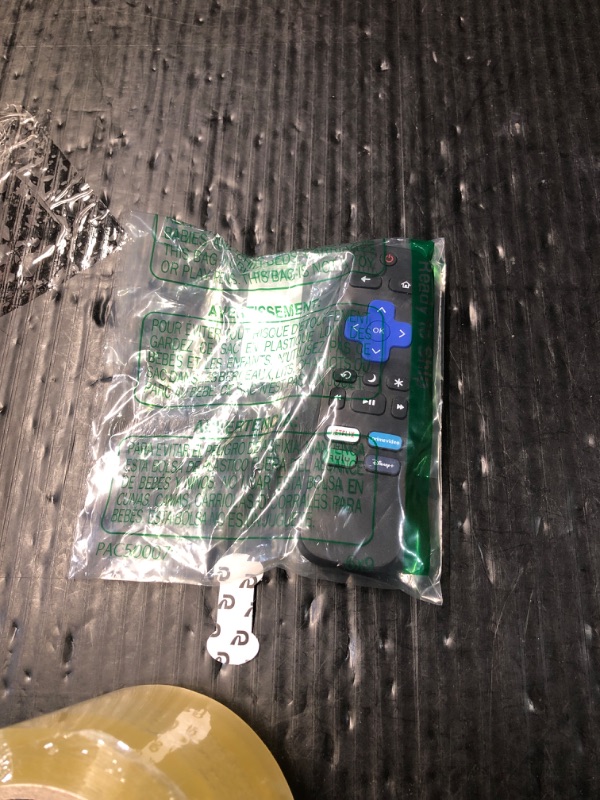 Photo 1 of Replacement Remote Control Only for All Roku TV, Compatible for TCL Roku/Hisense Roku/Onn Roku Series Smart TVs (Not for Roku Stick and Box)