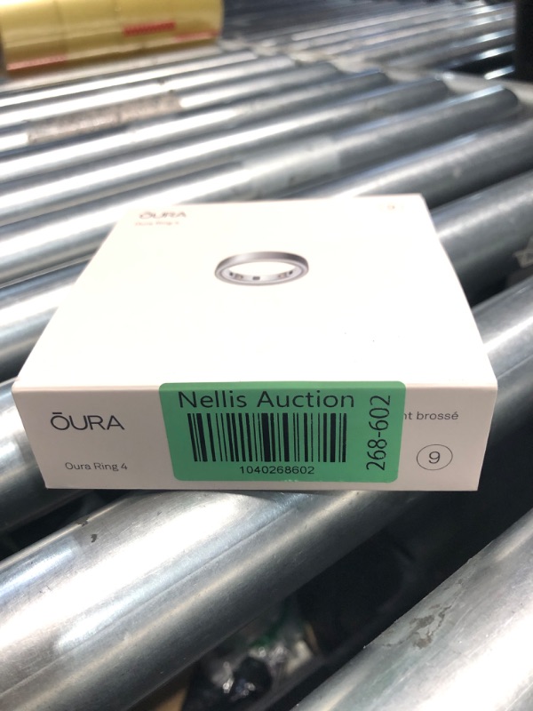 Photo 1 of **SOME SCRATCHES, NO CHARGER** Oura Ring Gen3 Heritage - Gold - Size 8 - Smart Ring - Size First with Oura Ring Gen3 Sizing Kit - Sleep Tracking Wearable - Heart Rate - Fitness Tracker - 5-7 Days Battery Life