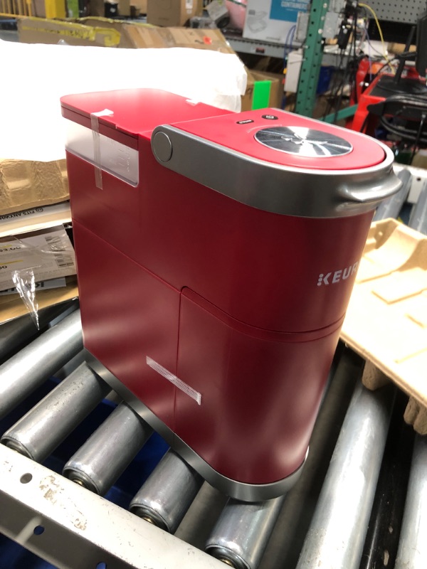 Photo 1 of ***PARTS ONLY***
Keurig K-Mini Plus Single Serve K-Cup Pod Coffee Maker, with 6 to 12oz Brew Size, Stores up to 9 K-Cup Pods, Travel Mug Friendly, Cardinal Red