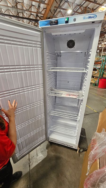 Photo 1 of ***NEEDS TRUCK PICK UP***KoolMore KM-RMD12WH 12 Cu. ft. Commercial Reach in Refrigerator in White with Manual Defrost