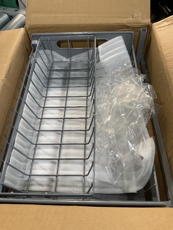 Photo 1 of (Used) Under Sink Organizer, Pull Out Cabinet Organizer 2 Tier Slide Out Sink Shelf Cabinet Storage Shelves