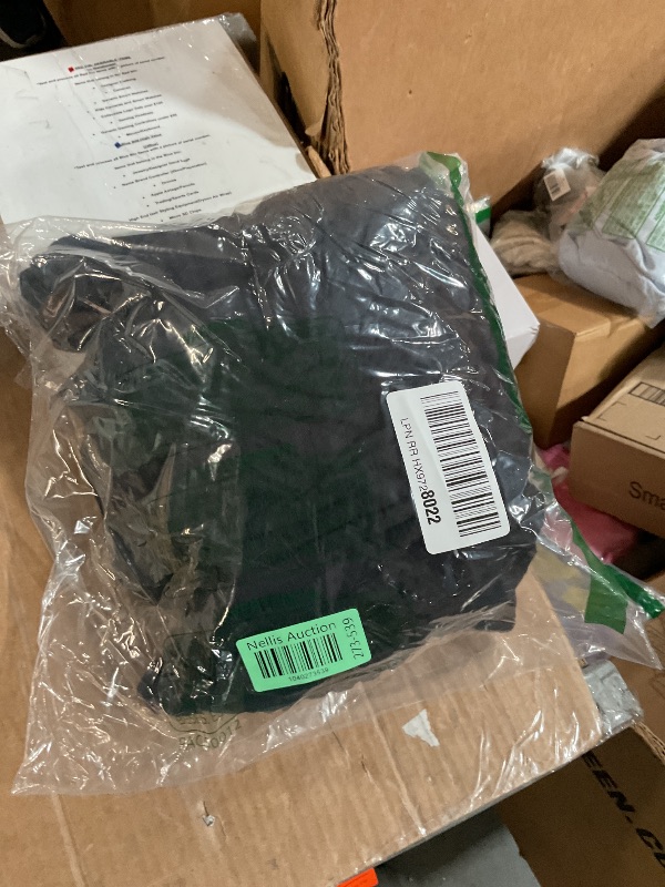 Photo 1 of ShopWonder Womens Plus Size Ribbed Knit Sweater Dress Long Sleeve Stretchy Comfy Casual Fall Dress with Pockets Dark Black 4XL