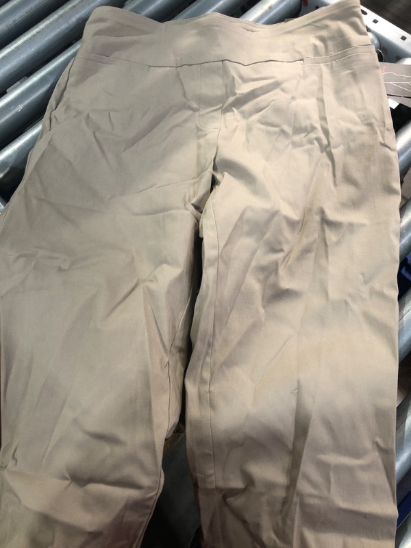 Photo 1 of (see images) Briggs New York Women's Pull On Split Hem Capri, cobsto, 12