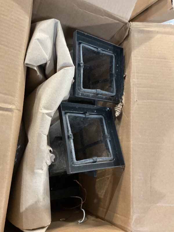 Photo 1 of ***(NO RETURNS OR REFUNDS/ FOR PARTS ONLY/ NON FUNCTIONAL)***
2 Packs Motion Sensor Outdoor Wall Lights - Upgrade Dusk to Dawn Porch Lighting, LED Exterior Lantern Fixture Wall Sconce, Waterproof Outside Light For House, Black Anti-Rust Lamp For Garage Do