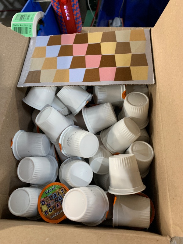 Photo 1 of **NONREFUNDABLE**
Double Donut Flavored Decaf Coffee, Decaf Hazelnut Coffee, Decaf Coffee Pods for Keurig K Cups Machines, Medium Roast, 80 Count (Pack of 1)**NONREFUNDABLE**
