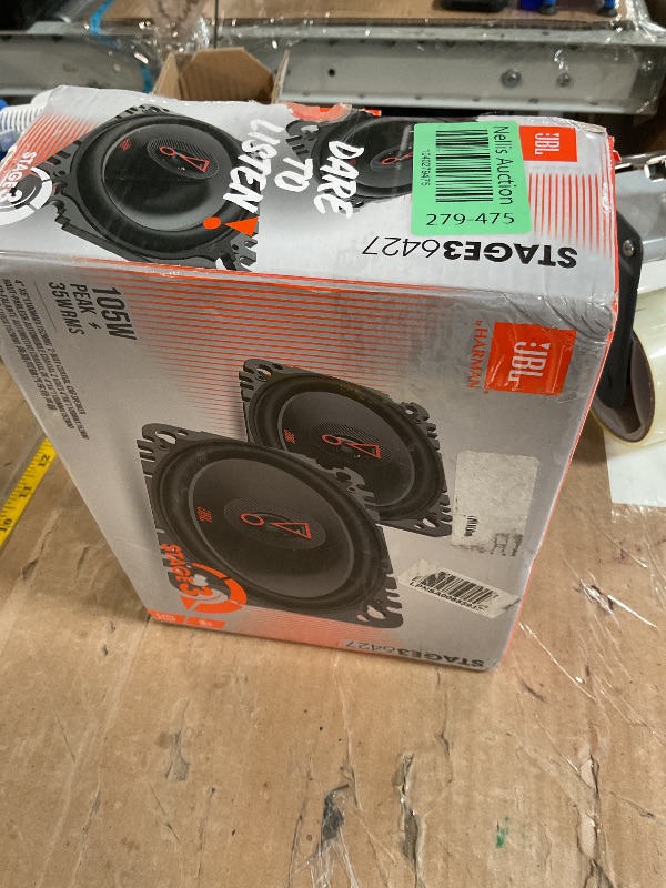 Photo 1 of Pair of JBL Stage3 6427 4" X 6" Two-Way Car Audio Speaker Bundle