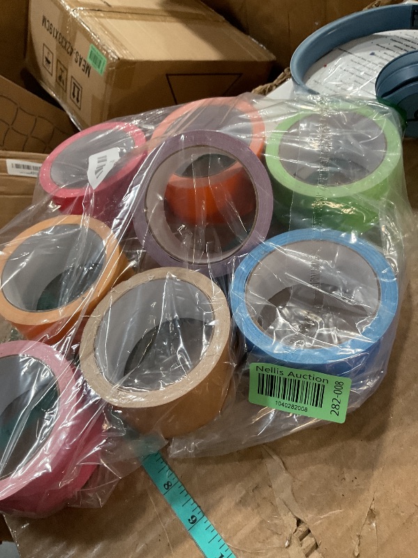 Photo 1 of [8 Pack] Rainbow Colored Duct Tape, 15 Yards x 2 Inch Duct Tape Heavy Duty Waterproof, No Residue, Bright Duct Tape Colors and Patterns for Packaging, Arts Crafts, Color-Coding, and DIY Projects
