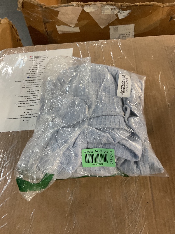 Photo 1 of (BAGGED) (FAIR) Turquaz Robes For Women Lightweight Unisex Waffle Kimono Bathrobe Mothers day Gifts MEDIUM