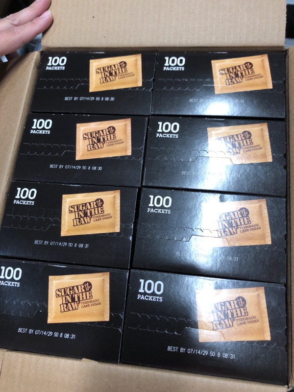 Photo 1 of (non-refundable) )IN THE RAW SWEETENER PCKT 100CT, 16 OZ, PK- 8